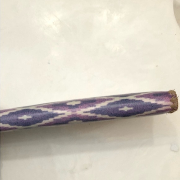 Mlavi Boho purple Ikat print vegan wallet - Picture 9 of 13